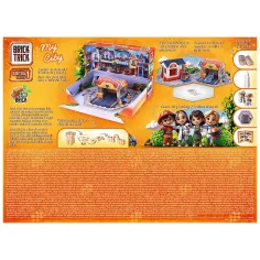 Brick Trick aus Ziegeln bauen: My City Pit Stop 50-teiliges Konstruktionsspielzeug - Trefl Bild 3