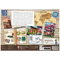 Brick Trick aus Ziegeln bauen: Pagode 160-teiliges Konstruktionsspielzeug - Trefl Bild 2