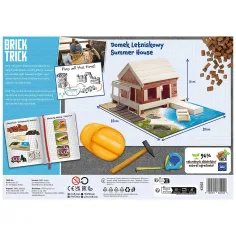 Brick Trick aus Ziegeln bauen: Sommerhaus 120-teiliges Spielzeug - Trefl Bild 2