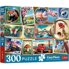 Briefmarkensammlung Easy Piece 300 Teile Puzzle - Trefl