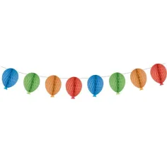 Bunte Luftballon-Girlande 200cm