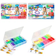 Bunter Gummiband-Hersteller 750 Stück kreatives Set in verschiedenen Varianten 1 Stück Bild 1