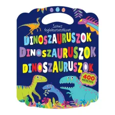 Buntes Beschäftigungsheft mit Dinosauriern