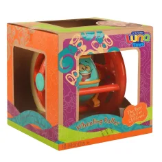 Buntes lustiges Rad Baby-Rassel 14cm Bild 3