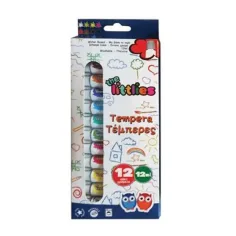 Buntes Tempera Set 12Stk 12ml Bild 1