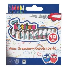 Buntes Wachsmalstiftset 12 Stück