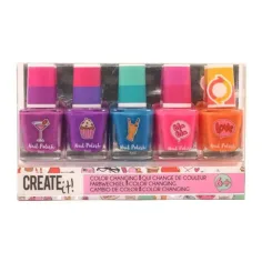 Canenco: Create it! Nagellack 5er-Set mit Farbwechsel-Farben Bild 1