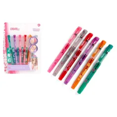 Canenco: Create It! Tattoo-Gelstift 6er-Set