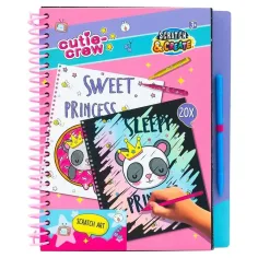 Canenco: Cutie Crew Kratzbuch, 20 Seiten