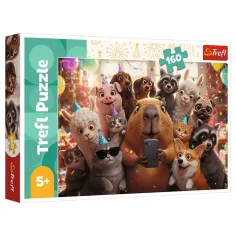 Capybara-Selfie 160-teiliges Puzzle - Trefl