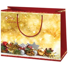 Cardex: "Frohe Weihnachten!" mittelgroße Geschenktasche 17x10x23cm