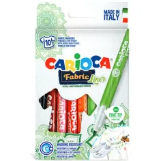 Carioca: Stoff Liner Filzset 10 Stück