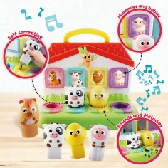 Carotina Baby: Bauernhof-Tier-Steckspiel – Lisciani Bild 3