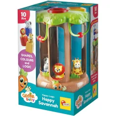 Carotina Baby: Happy Logic Savannen-Tierform-Erkennungsspiel - Lisciani