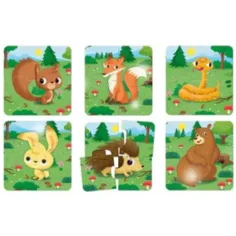 Carotina Baby: Waldtiere-Puzzle Bild 2
