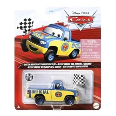 Cars 3: Dexter Hoover Charakter Spielzeugauto mit Schachbrettflagge 1/55 - Mattel