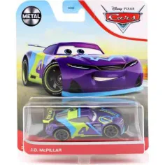 Cars 3: J. D. McPillar Charakter Spielzeugauto 1/55 - Mattel