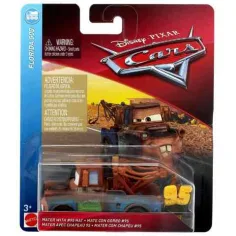 Cars 3: Matuka mit 95er Kopfschmuck Charakter Kleinwagen 1/55 - Mattel