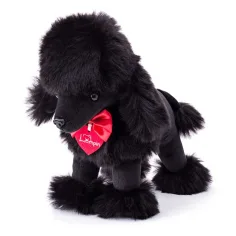 Charlie schwarzer Pudel Plüschfigur 25cm - Lumpin Bild 1