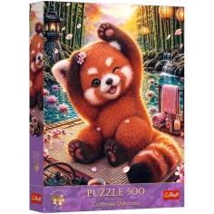 Charmanter roter Panda 500 Teile Premium plus Qualität Puzzle - Trefl Bild 1