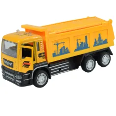 City Truck: Rückziehbarer Bau-Lkw in zwei Varianten 14cm Bild 2