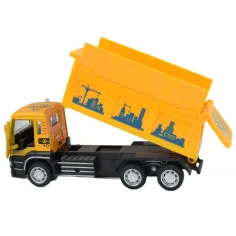 City Truck: Rückziehbarer Bau-Lkw in zwei Varianten 14cm Bild 3