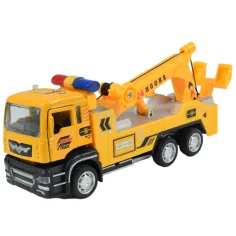 City Truck: Rückziehbarer Bau-Lkw in zwei Varianten 14cm Bild 5