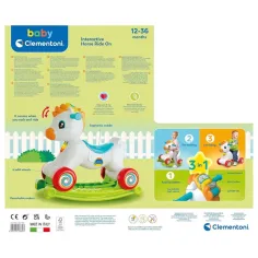 Clementoni Baby: 3 in 1 interaktive Schaukelpferd Bild 4