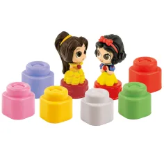 Clemmy: Disney Princess weiche Bausteine Entwicklungs-Spielzeug - Clementoni Bild 2