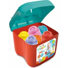 Clemmy Sensorik-Box mit weichen Bausteinen Lernspiel - Clementoni Bild 1