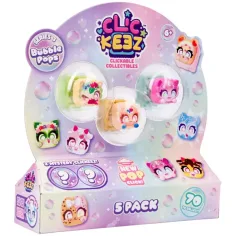 Clickeez: Antistressspiel 5er-Pack - 3. Serie