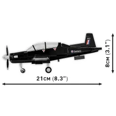 COBI: Beechcraft T-6 Texan II schwarzes Bauset (26626) Bild 5