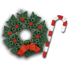 COBI: Festlicher Kranz Weihnachtsbaum-Schmuck Bauset (20009) Bild 2