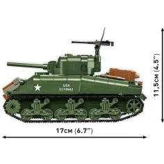 COBI: M4A1 Sherman Panzer Baukasten (3126) Bild 5