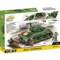 COBI: M4A1 Sherman Panzer Baukasten (3126) Bild 7