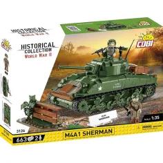 COBI: M4A1 Sherman Panzer Baukasten (3126)
