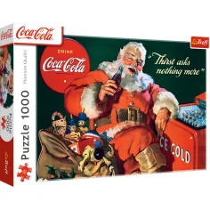 Coca-Cola Nikolaus 1000 Teile Premium Plus Puzzle - Trefl Bild 1