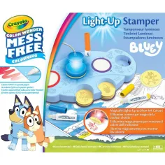 Crayola: Color Wonder Bluey Leuchtende Zauberstempel Set