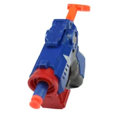 Cool Soft Bullet Gun: Kleine Schaumstoffpistole mit blauen Patronen, 14 cm Bild 3
