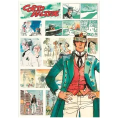 Corto Maltese Comic HQC 1000-Teile Puzzle mit Poster - Clementoni Bild 2