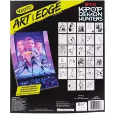 Crayola: Art With Edge - K-Pop Dämonenjäger Malbuch und Poster Bild 4