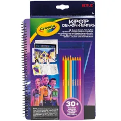 Crayola: Farbe & Skizze - K-Pop Dämonenjäger kreatives Zeichen- und Malset