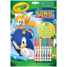 Crayola: Sonic, das Farb- und Beschäftigungsheft für den Igel Bild 1