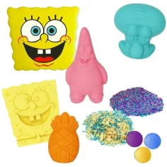 Craze: Inkee Spongebob Schwammkopf großes veganes Badeset Bild 3