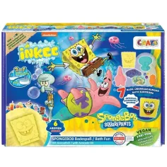 Craze: Inkee Spongebob Schwammkopf großes veganes Badeset
