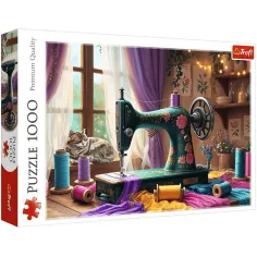 Das Nähzimmer 1000 Teile Puzzle - Trefl