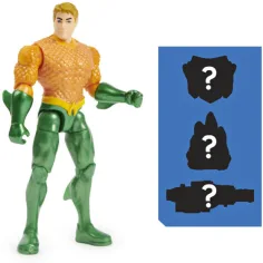 DC Comics: Aquaman 10cm Figur mit Überraschungszubehör - Spin Master Bild 2