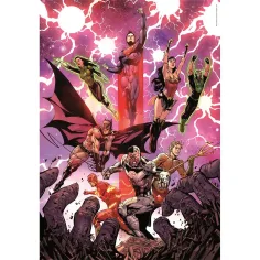 DC Comics: Die Gerechtigkeitsliga Comic 1000-teilige Compact Puzzle 50x70cm - Clementoni Bild 2