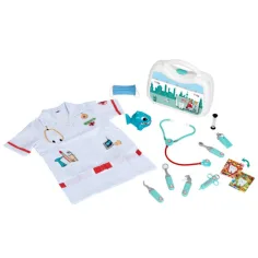 Deluxe Zahnarztkoffer-Set mit Haifisch-Motiv Bild 2