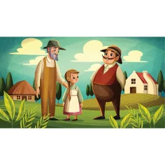 Der kleine Junge und der leere Blumentopf Diafilm (Volksmärchen Schatzkammer Diaserie) Bild 3